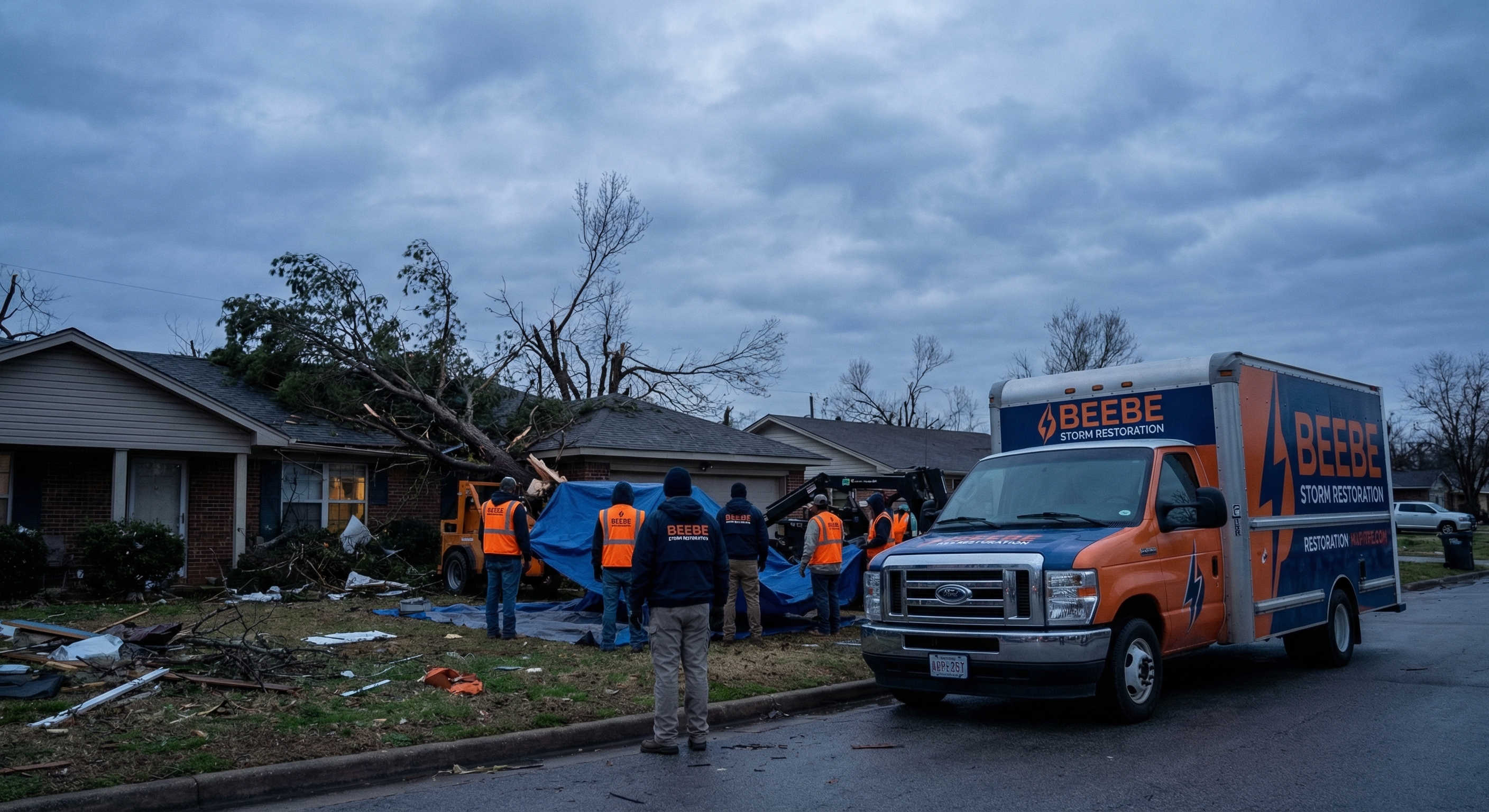 Wind damage repair